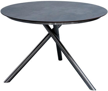 Ploß Dining-Tisch CARLOS 110 cm anthrazit-mamoriert (7272106)