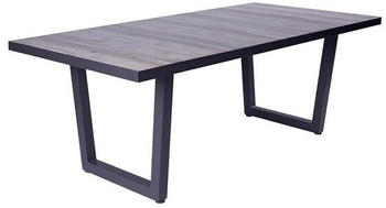 L.C. Wholesaler GmbH LC Home Bailado Gartentisch 200x100cm Aluminium/Keramik (199502)