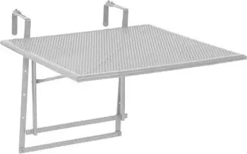 Greemotion Toulouse Balkonhängetisch 70x88x79cm schwarz (128795)