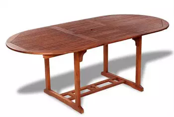 vidaXL Gartentisch 200x100x74cm Akazie Massivholz