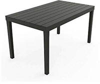 Outdoor-tisch - Anthrazit, 138x80x72h Cm