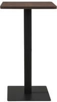 vidaXL Bistrotisch Dunkle Esche 50x50x107 cm