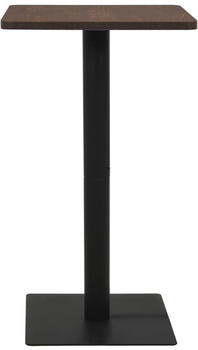 vidaXL Bistrotisch 50x50x107cm dunkle Esche