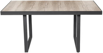 LC Home Komido Loungetisch 140x85cm Aluminium/Keramik
