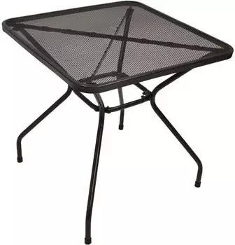 DEGAMO Bistrotisch CLASSIC 70x70cm quadratisch Streckmetall
