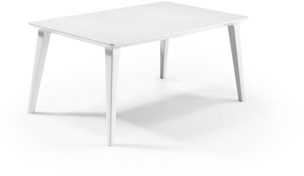 Allibert Lima Tisch 160x100cm weiß