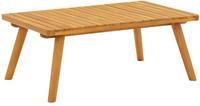 vidaXL Garten-Couchtisch 90x55x35 cm Massivholz Akazie