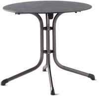 SIEGER 5135-30, SIEGER 5135-30 Klapptisch Polytec (HPL) &Oslash; 85 cm Stahlgestell