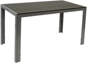 DEGAMO Sorano Gartentisch 70x125cm dunkelgrau