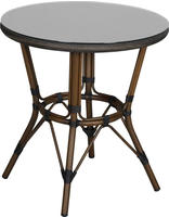 Primaster TrendLine Gartentisch Valencia rund gastronomietauglich Bistrotisch