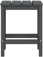 vidaXL Garten Adirondack-Tisch Anthrazit 38x38x46 cm HDPE