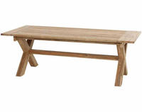 Siena Garden Gartentisch "Cardiff" B/H: 100x76 cm,Teakholz