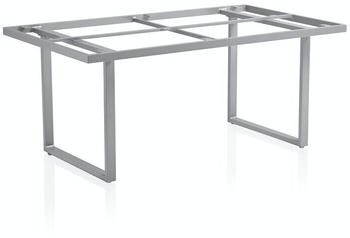 Kettler Skate Tischgestell Aluminium 160x95cm hellgrau