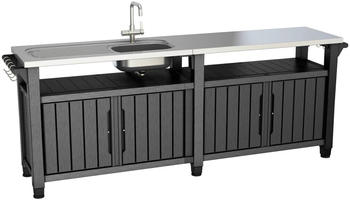 Keter Unity Outdoor BBQ Table with Storage