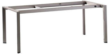 Sieger Gartentisch-Gestell 180/235/290x100cm Aluminium hellgrau