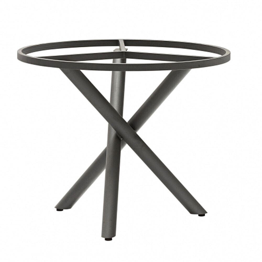 Zebra Möbel Mikado GartentischGestell Ø90xcm Aluminium dunkelgrau