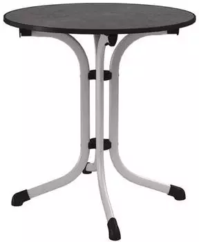 Sieger Boulevard Klapptisch Ø68cm Dunkelgrau/Hellgrau