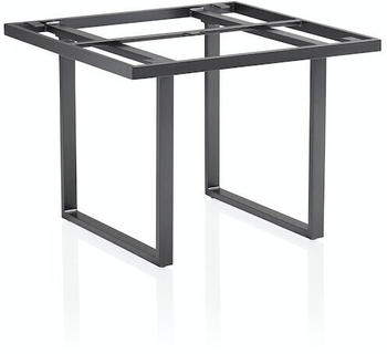 Kettler Skate Tischgestell 95x95cm Aluminium dunkelgrau