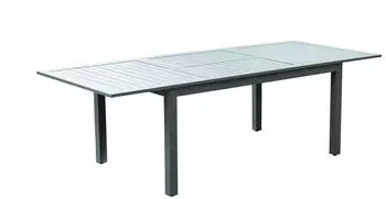 Home Deluxe CASA Gartentisch 160/240x100x74cm anthrazit