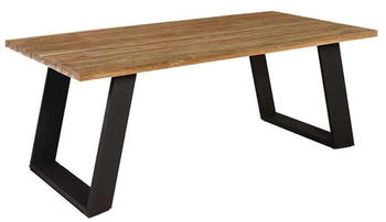 OUTLIV. Vido Gartentisch 200x100cm Aluminium/Teak braun (PRT324)