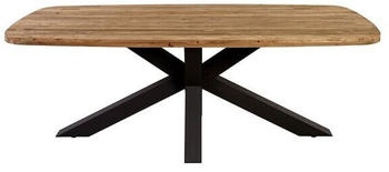 OUTLIV. Belgien Gartentisch 220x100cm Aluminium/Teak natur/dunkelgrau (PRT0326)