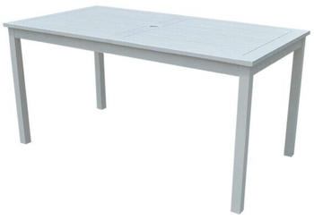 OUTLIV. Landhaus Gartentisch 150x80cm Akazie wei&szlig;