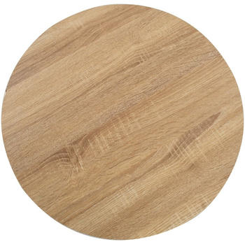 vidaXL Bistrotisch 60 cm MDF Hellbraun