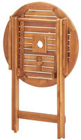 Gartentisch Klappbar 60x75 Cm Massivholz Akazie Vidaxl