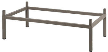 Nardi Kit für Cube Gartentisch Aluminium 120x70 cm Tortora