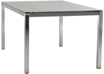 Solpuri Tisch Classic Edelstahl - 160 x 100 cm Platte einteilig 511 - Keramik cement Anthracite
