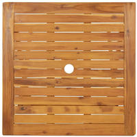 vidaXL Gartentisch Klappbar 70x70x75 cm Massivholz Akazie