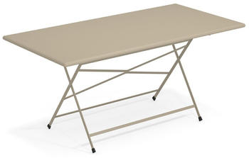 Emu Klapptisch ARC EN CIEL 160 x 80 cm Stahl taupe