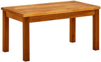 vidaXL Garten-Couchtisch 70x40x36 cm Massivholz Akazie