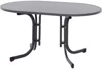 Siena Garden Gartentisch "Paco" 1 Stk. tlg. BxTxH: 90x140x71 cm, Stahl / Melamin,