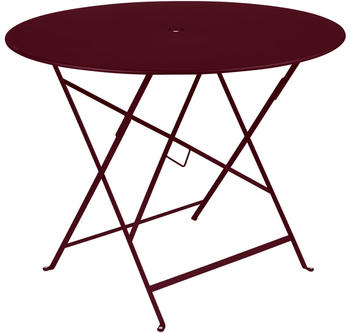 Fermob BISTRO Klapptisch rund Metall 96x74x96cm schwarzkirsche