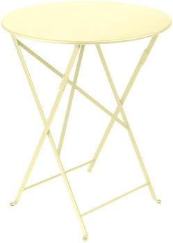 Fermob BISTRO Klapptisch rund Metall 60x74x60cm zitronensorbet