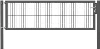 mayddle Flexo Plus 250x80cm Pfosten 100x100cm Anthrazit