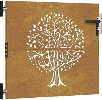 vidaXL Gartentor Cortenstahl Baum-Design (153208)