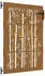 vidaXL Gartentor Cortenstahl Bambus-Design 85x125cm (153234)