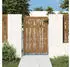 vidaXL Gartentor Cortenstahl Bambus-Design 85x125cm (153234)