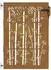 vidaXL Gartentor Cortenstahl Bambus-Design 85x125cm (153234)