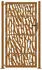 vidaXL Gartentor Spurendesign 105x180cm Wetterfester Stahl (4100987)