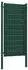 vidaXL Zauntor PVC und Stahl 100x204cm Grün (145231)