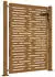 vidaXL Gartentor Quadratisches Design Cortenstahl 100x125cm (153252)