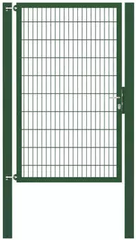 Alberts Flexo Plus Einzeltor für Doppelstabmatten, grün, 125x200cm (635589)