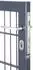 Alberts Flexo Plus Einzeltor Typ 8/6/8 100x200cm anthrazit RAL 7016 (635862)