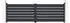 Casanoov Vogel Double-wing door aluminium 400 x 120 cm anthracite