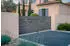 Casanoov Vogel Double-wing door aluminium 400 x 120 cm anthracite