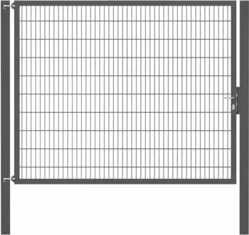 Alberts Flexo Plus Einzeltor Stabgitter 250x200cm anthrazit (636449)