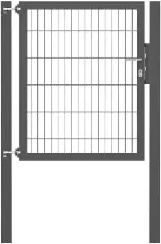Alberts Flexo Plus Einzeltor Anthrazit (RAL 7016) 100x120cm, Pfostenstärke 100x100mm (635824)
